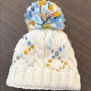 Cozy Knit Pom-Pom Hat for Kids - Multicolor